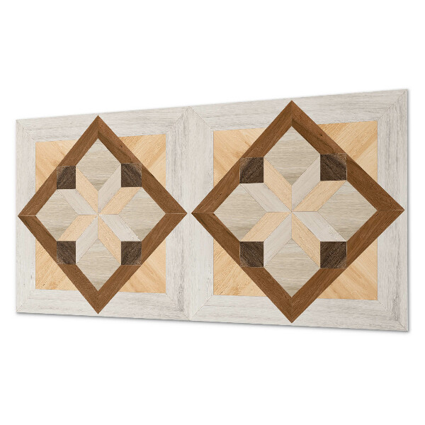 Obdĺžnikový panel na stenu Tvary v geometrickom štvorci