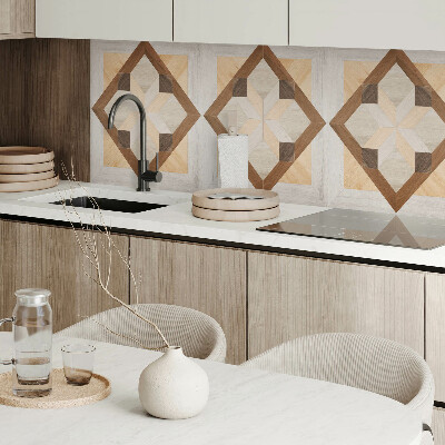 Obdĺžnikový panel na stenu Tvary v geometrickom štvorci