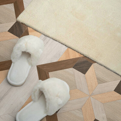 Obdĺžnikový panel na stenu Tvary v geometrickom štvorci