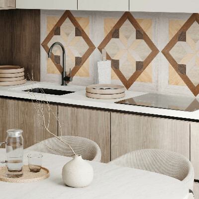 Obdĺžnikový panel na stenu Tvary v geometrickom štvorci