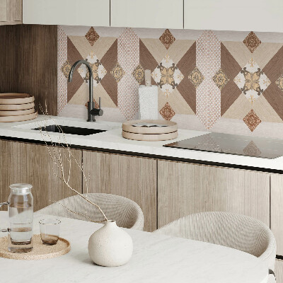 Samolepiaci panel na stenu Mozaikový vzor s ozdobnými detailmi