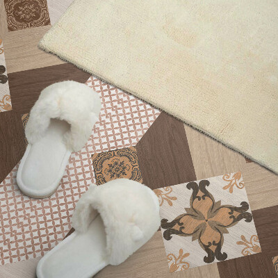 Samolepiaci panel na stenu Mozaikový vzor s ozdobnými detailmi