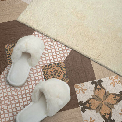 Samolepiaci panel na stenu Mozaikový vzor s ozdobnými detailmi