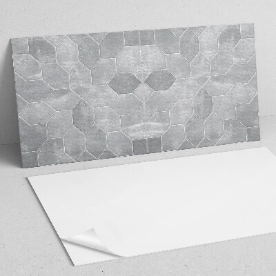 Obdĺžnikový stenový panel Šesťhranná mozaika v geometrickom štýle