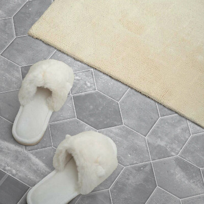 Obdĺžnikový stenový panel Šesťhranná mozaika v geometrickom štýle