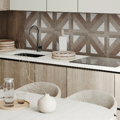 Obdĺžnikový panel na stenu Geometria prírodných štruktúr