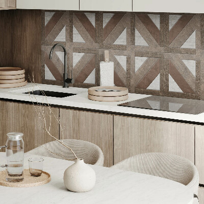 Obdĺžnikový panel na stenu Geometria prírodných štruktúr