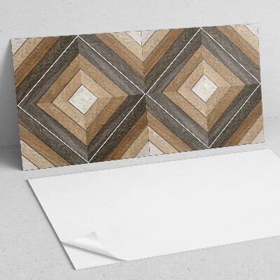 Obdĺžnikový stenový panel Geometrické kosoštvorce v modernom štýle