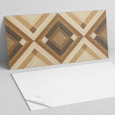 Samolepiaci panel na stenu Kockovaný geometrický motív