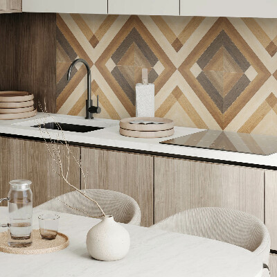 Samolepiaci panel na stenu Kockovaný geometrický motív