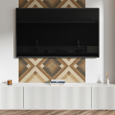 Samolepiaci panel na stenu Kockovaný geometrický motív