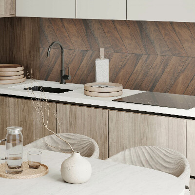 Obdĺžnikový panel na stenu Vzor dosky rybej kosti