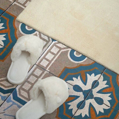 Obdĺžnikový stenový panel Mozaikový vzor s ozdobnými motívmi