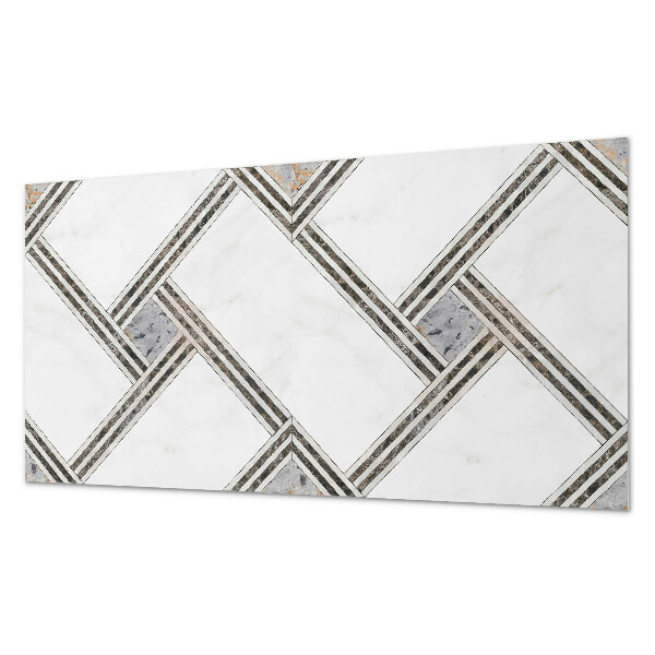 Samolepiaci panel na stenu Konštrukcia geometrických čiar