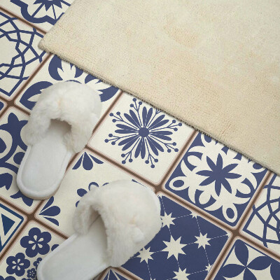 Obdĺžnikový panel na stenu Kachľové dekoratívne motívy