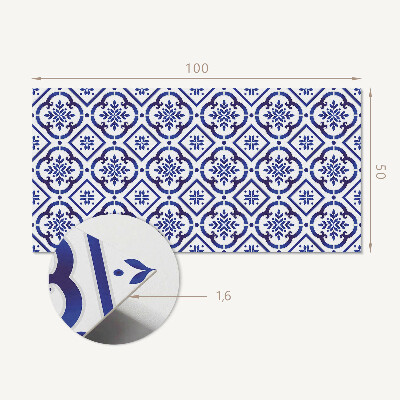 Samolepiaci panel na stenu Dlažba s ozdobnými motívmi