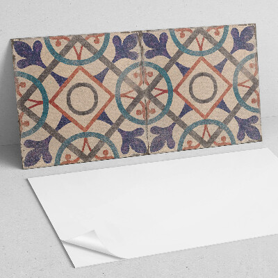 Samolepiaci panel na stenu Geometrická kolekcia s kruhmi