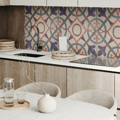 Samolepiaci panel na stenu Geometrická kolekcia s kruhmi