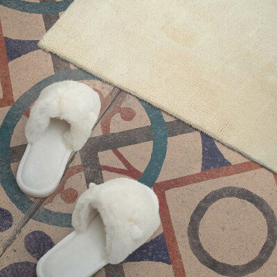 Samolepiaci panel na stenu Geometrická kolekcia s kruhmi