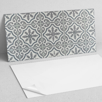 Obdĺžnikový stenový panel Mozaikový vzor s ozdobnými detailmi