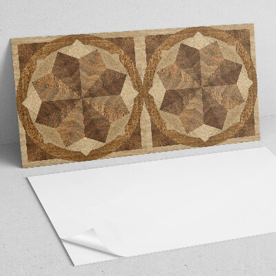 Obdĺžnikový panel na stenu Komplexný geometrický motív