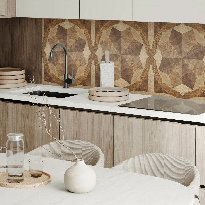 Obdĺžnikový panel na stenu Komplexný geometrický motív