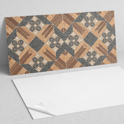 Samolepiaci panel na stenu Kvetinové inšpirácie v modernom štýle