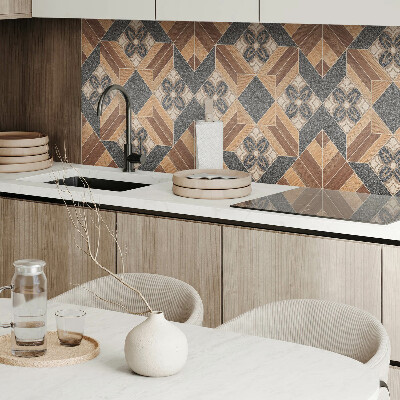 Samolepiaci panel na stenu Kvetinové inšpirácie v modernom štýle