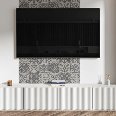 Obdĺžnikový panel na stenu 3x3 kachľové kompozície