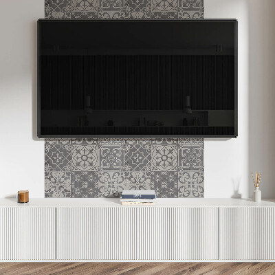 Obdĺžnikový panel na stenu 3x3 kachľové kompozície