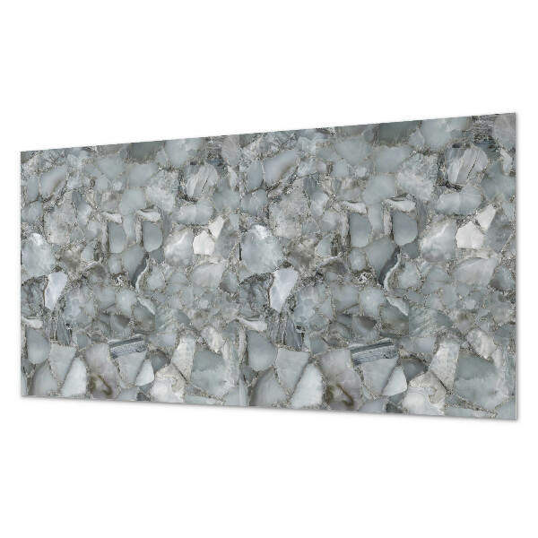 Obdĺžnikový stenový panel Kamenná mozaika so vzormi žíl