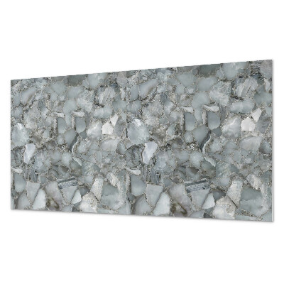 Obdĺžnikový stenový panel Kamenná mozaika so vzormi žíl