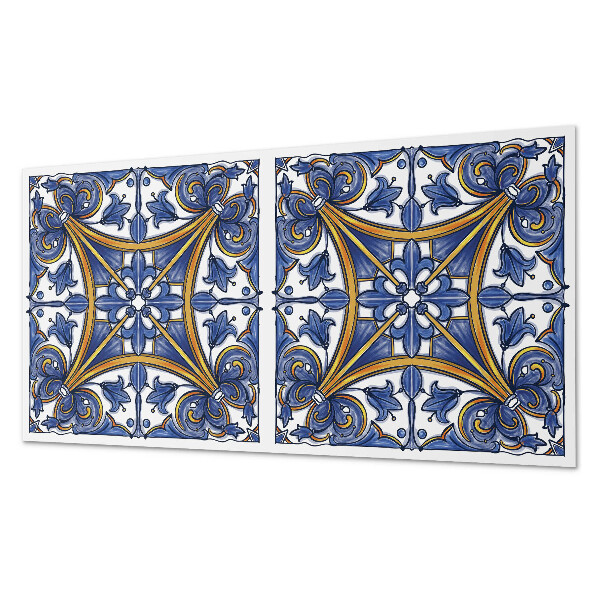 Obdĺžnikový panel na stenu Rastlinné ozdoby v harmonickom štýle