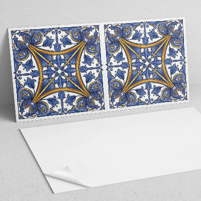 Obdĺžnikový panel na stenu Rastlinné ozdoby v harmonickom štýle