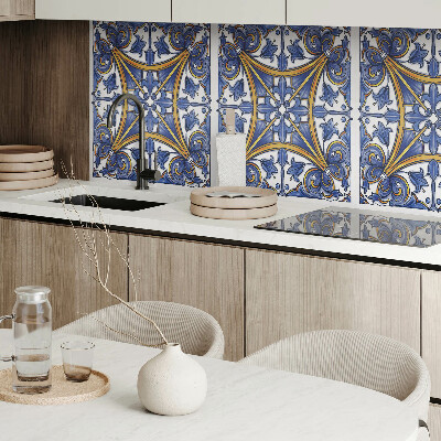 Obdĺžnikový panel na stenu Rastlinné ozdoby v harmonickom štýle