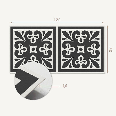 Obdĺžnikový stenový panel Motív s nádhernými detailmi