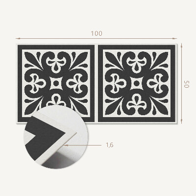 Obdĺžnikový stenový panel Motív s nádhernými detailmi