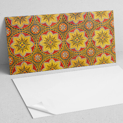 Obdĺžnikový panel na stenu Kvetinový vzor plný detailov