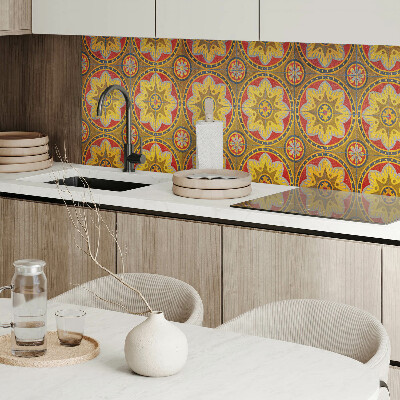 Obdĺžnikový panel na stenu Kvetinový vzor plný detailov