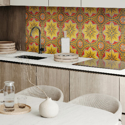 Obdĺžnikový panel na stenu Kvetinový vzor plný detailov