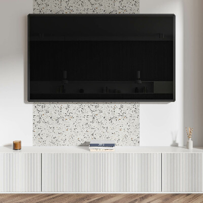 Obdĺžnikový stenový panel Vzor s miniatúrnymi kamienkami