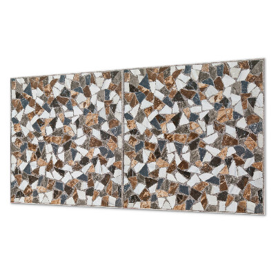 Samolepiaci panel na stenu Mozaika s rôznymi formami