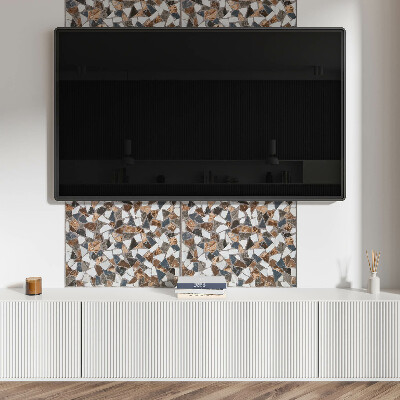 Samolepiaci panel na stenu Mozaika s rôznymi formami