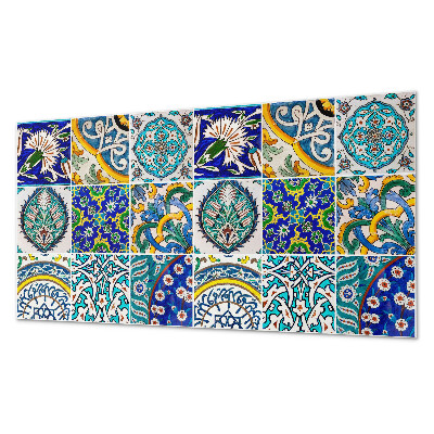 Obdĺžnikový stenový panel Mozaikové keramické vzory