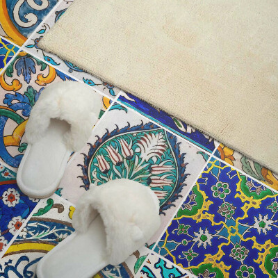 Obdĺžnikový stenový panel Mozaikové keramické vzory