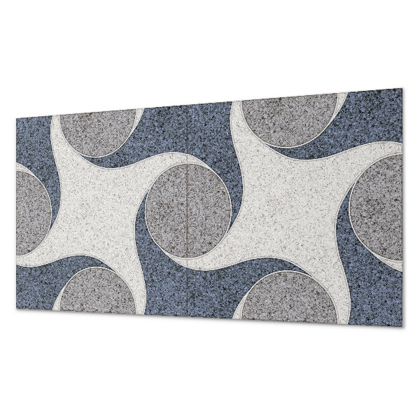 Obdĺžnikový panel na stenu Mozaiková abstrakcia