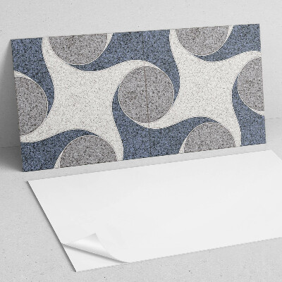 Obdĺžnikový panel na stenu Mozaiková abstrakcia