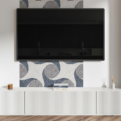 Obdĺžnikový panel na stenu Mozaiková abstrakcia