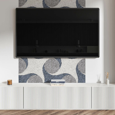 Obdĺžnikový panel na stenu Mozaiková abstrakcia