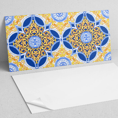 Obdĺžnikový stenový panel Kvetinový dekoratívny vzor